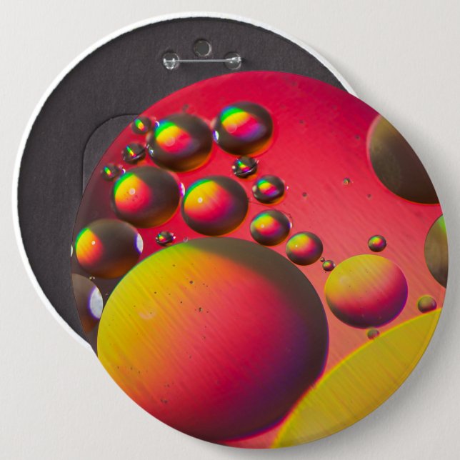 Olja i vatten knapp (Framsida & baksida)