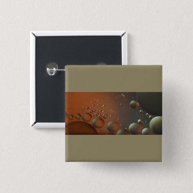 Olja i vatten knapp (Framsida & baksida)