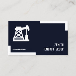 Olja och gas Ingenjör QR Visitkort