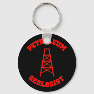 Oljageolog Keychain Nyckelring