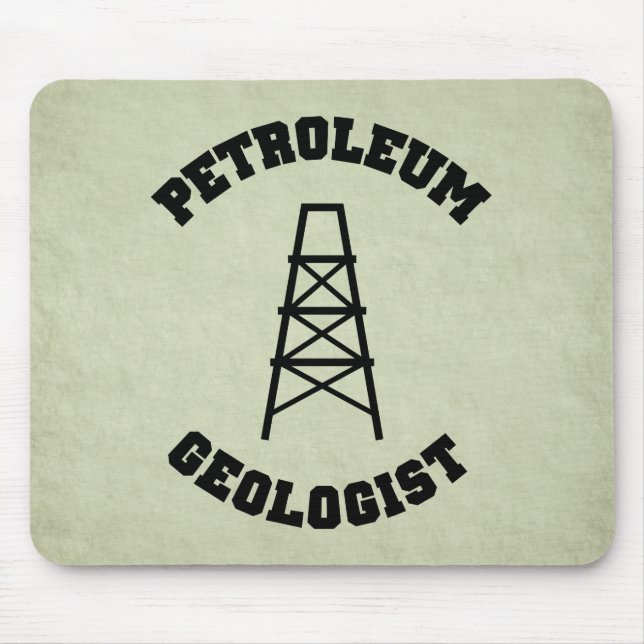 Oljageolog Mousepad Musmatta (Framsidan)