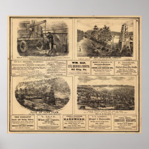 Oljalantgårdar Poster