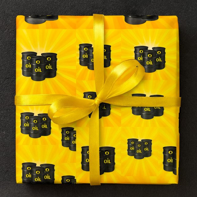 Olje fat presentpapper (Skapare uppladdad)