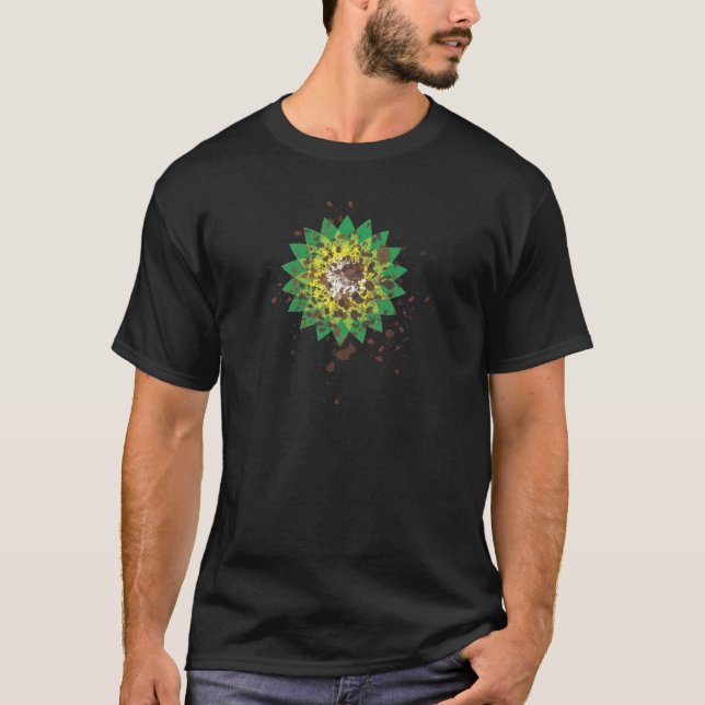 Olje- kusten t-shirt (Framsida)