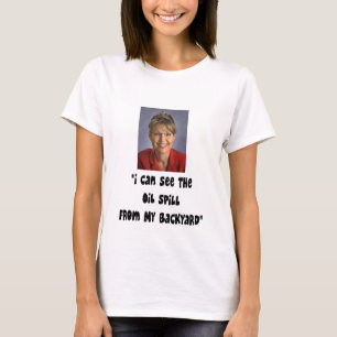 Olje- spillT-tröja för bukt T-shirt