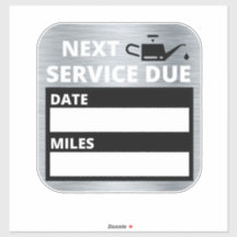 Oljeändring,Nästa servicepåminnelse