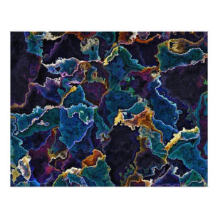 Oljebläddringsfotoutskrift Fototryck