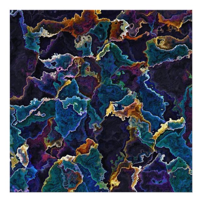 Oljebläddringsfotoutskrift Fototryck (Framsidan)