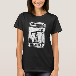 Oljeborrning från oljebrytare t shirt
