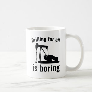 Oljeborrning Kaffemugg