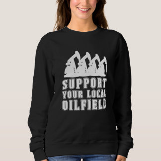 Oljeborrningsrigg Fracker Fracking Oljefält T Shirt