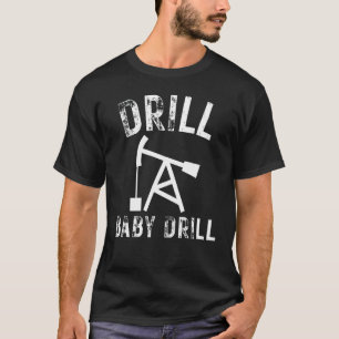 Oljebrunn för borrborrning i Baby T Shirt