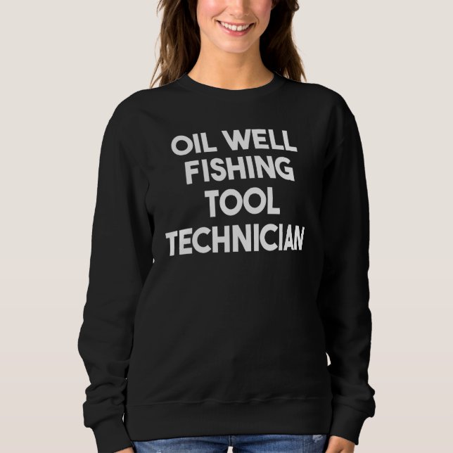 OljeBrunnsFiskverktygTekniker T Shirt (Framsida)