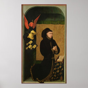 Oljedoseringen, kansler Nicholas Rolin Poster