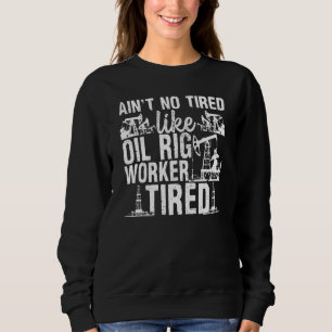 Oljefältsarbetare Oljerigg Roughnecks Oljeman Frac T Shirt
