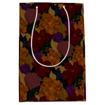 Oljefärgade blommor