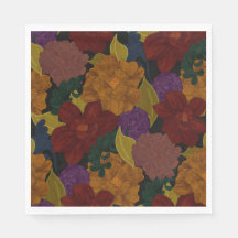 Oljefärgade blommor