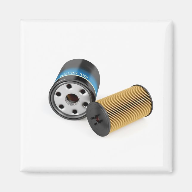 Oljefilter Magnet (Framsidan)