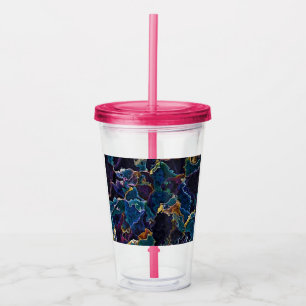 Oljehaltig akryltuggare take away mugg