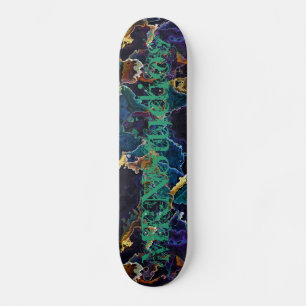 Oljehaltig skidpapp mini skateboard bräda 18,5 cm