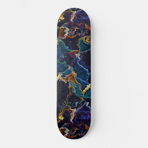 Oljehaltig skidpapp mini skateboard bräda 18,5 cm