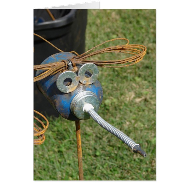 Oljekapacitet, Insekt Hälsningskort (Framsidan)