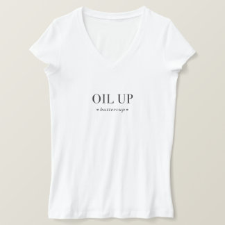 Oljekupknapp T-shirt