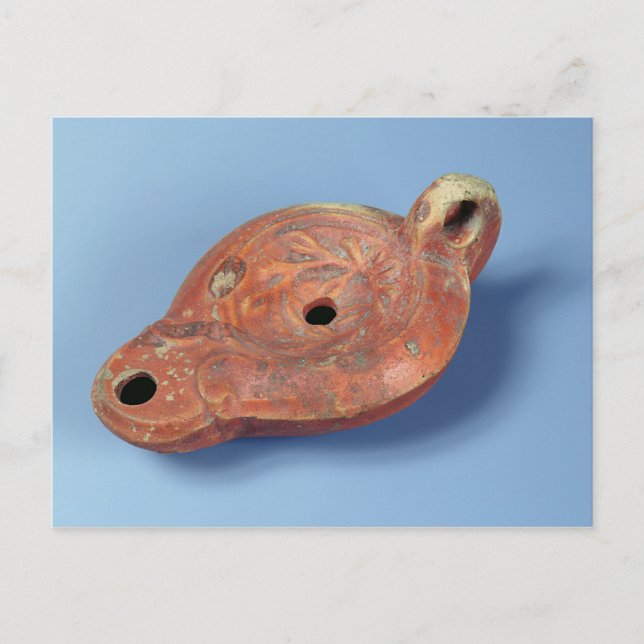 Oljelampa från Milo Vykort (Framsida)