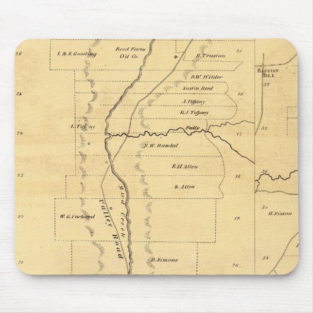 Oljeländer i Lera Bäck Musmatta (Framsidan)