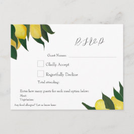 Oljemålade citroner R.S.V.P vykort