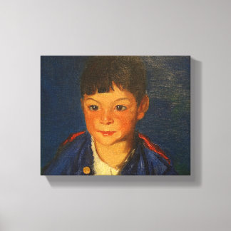 oljemålning Boy | Zazzle_Growshop Canvastryck