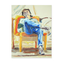 Oljemålning för kvinnliga ordförande