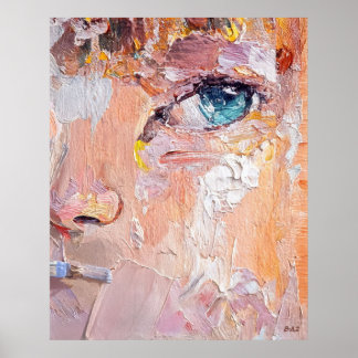 OLJEMÅLNING I PROCESSAA POSTER