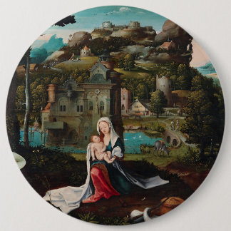 Oljemålning kärlek trämur konst knapp