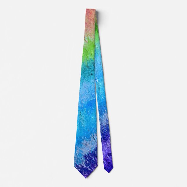 oljemålningen "Signera Painter Palette" Slips (Framsida)