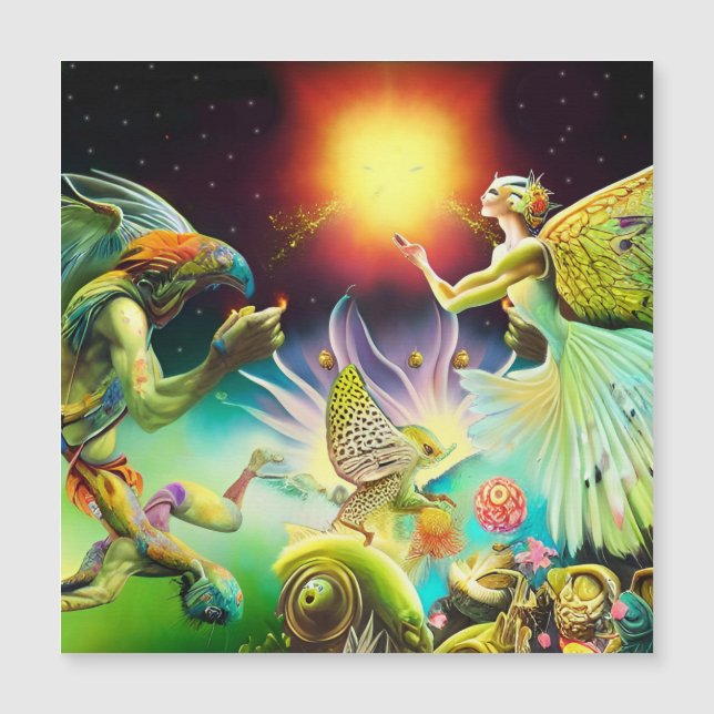 Oljemålningen Tidpunkt för återkommande (Framsida)