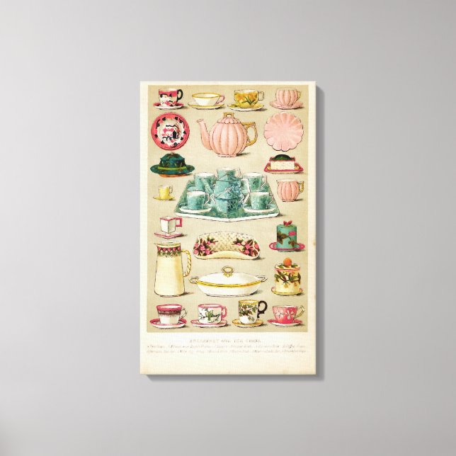 Oljemålningen vintage Dods Canvastryck (Framsida)