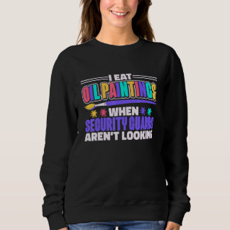 Oljemålningens utformning för konstnärer, målare o t shirt