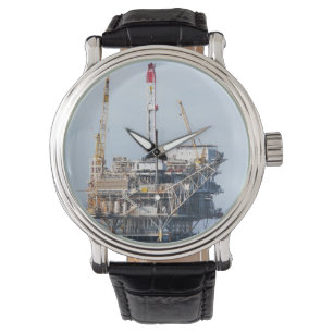 Oljeplattform Armbandsur