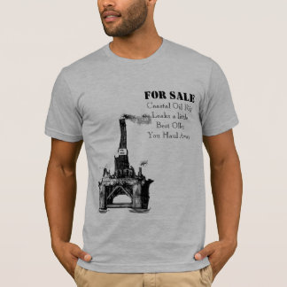Oljeplattform för försäljning t-shirt