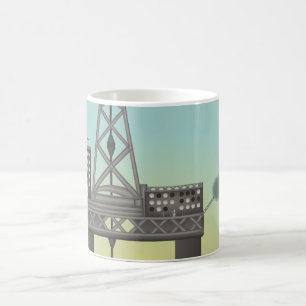 Oljeplattform Kaffemugg