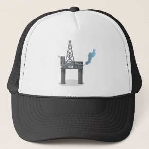 Oljeplattform Truckerkeps