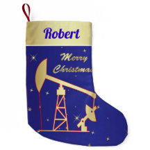 Oljepump Jack God jul Blue