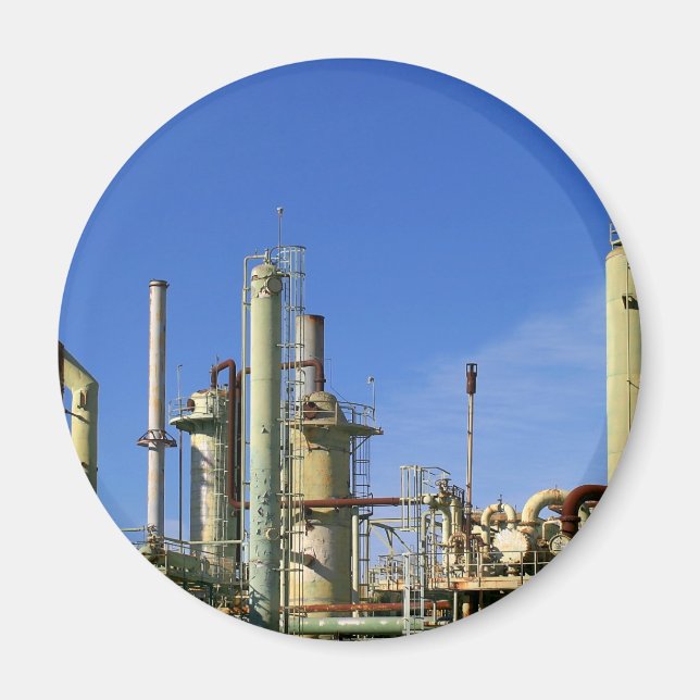 Oljeraffinaderi Magnet (Framsidan)
