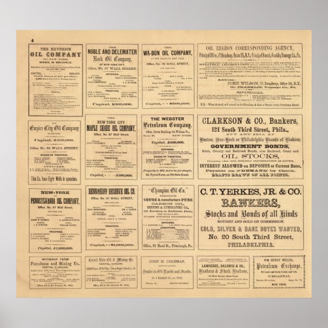 Oljereklam Poster (Framsidan)