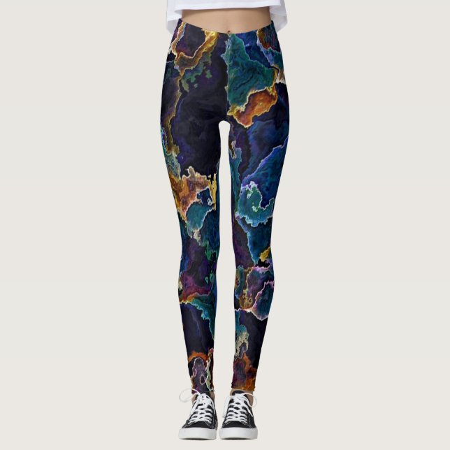 Oljespil Leggings (Framsida)