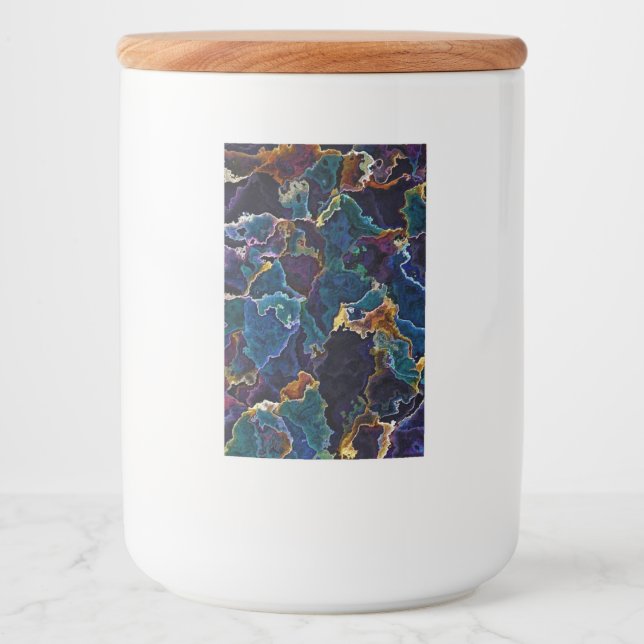 Oljespil Mat Etikett (Framsida)