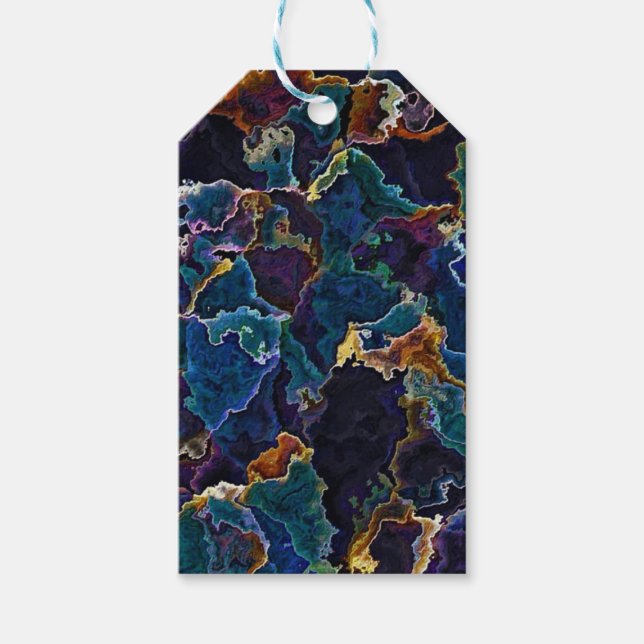 Oljespil Presentetikett (Framsidan)