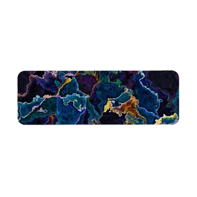 Oljespil Returadress Etikett (Framsidan)