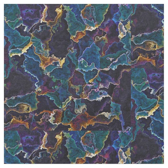 Oljespil Tyg (Närbild)